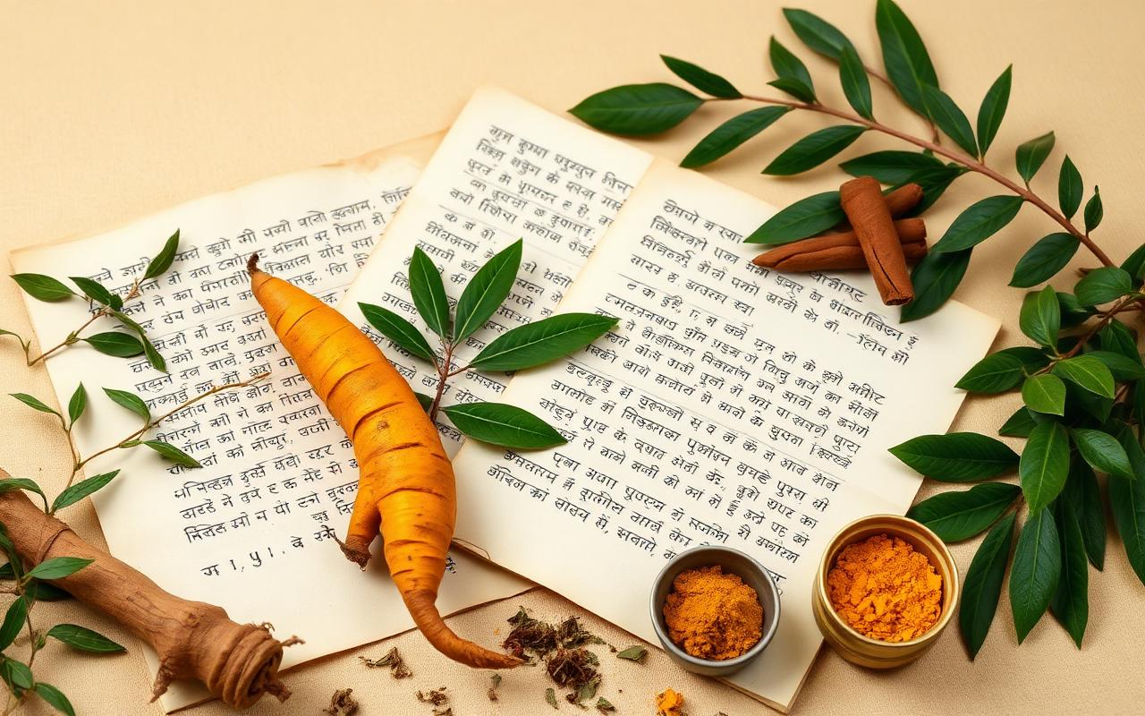 প্রাচীন আয়ুর্বেদ পাণ্ডুলিপি ও ভেষজ